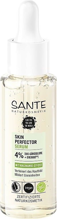 Матувальна сироватка для обличчя - Sante Skin Perfector Serum Niacinamid-Effect — фото N1