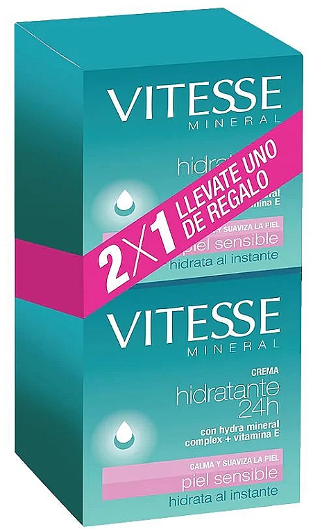 Увлажняющий крем для лица - Vitesse Hydrating Facial Cream Mineral 24 Hours — фото N1