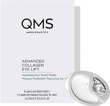 Коллагеновые подушечки для глаз - QMS Advanced Collagen Eye Lift — фото N1