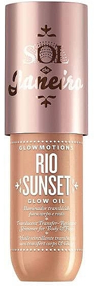 Олія для сяйва шкіри тіла та обличчя - Sol De Janeiro Glowmotions Rio Sunset Glow Oil — фото N1