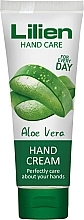 Духи, Парфюмерия, косметика Крем для рук - Lilien Aloe Vera Hand Cream