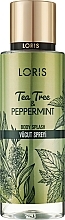 Парфумерія, косметика Міст для тіла - Loris Parfum Tea Tree & Peppermint Body Spray