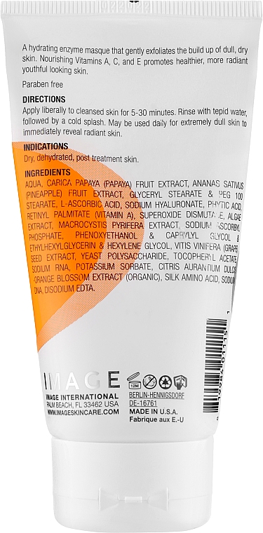 Ензимна маска - Image Skincare Vital C Hydrating Enzyme Masque — фото N2
