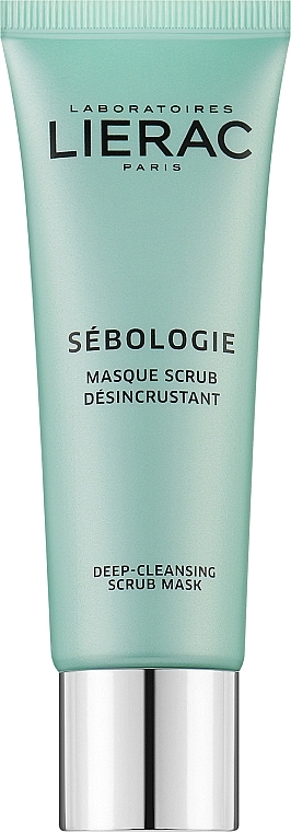 Маска-скраб для обличчя - Lierac Sebologie Deep Cleansing Scrub Mask — фото N1