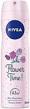 Духи, Парфюмерия, косметика Дезодорант-спрей - NIVEA Flower Time Deodorant