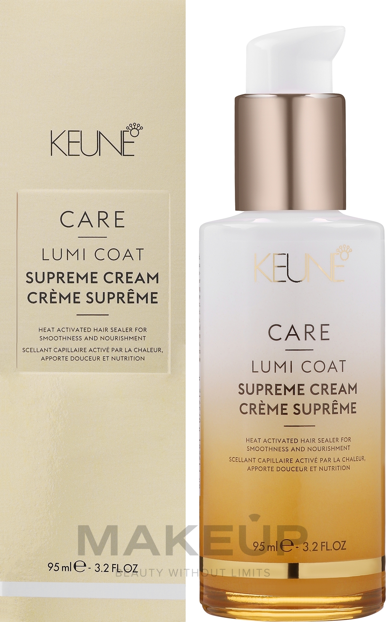 Термозащитный крем - Keune Care Lumi Coat Supreme Cream — фото 95ml