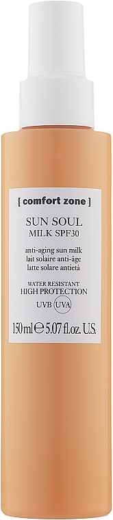 Молочко для тела солнцезащитное - Comfort Zone Sun Soul Milk SPF 30 — фото N1