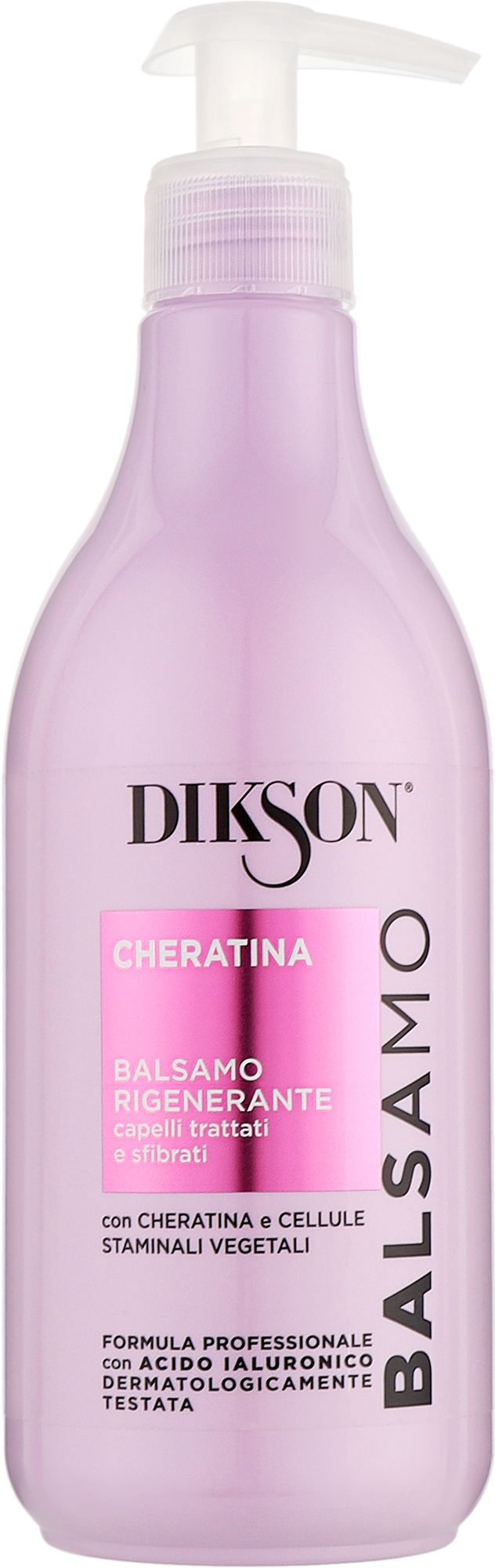 Кератиновый бальзам для волос - Dikson Cheratina Balm — фото 500ml