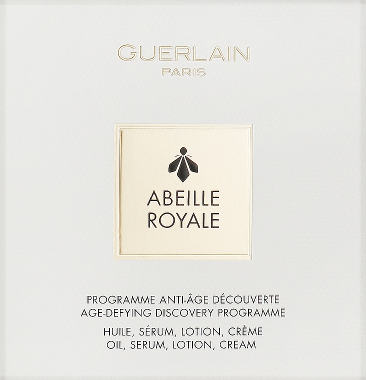 Набор - Guerlain Abeille Royale Anti-Aging Program (f/oil/15ml + f/cr/15ml + f/ser/7х0.6ml + f/lot/15ml) — фото N1