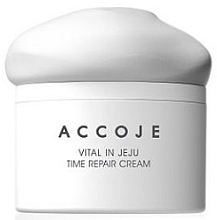 Духи, Парфюмерия, косметика Восстанавливающий крем для лица - Accoje Vital in Jeju Time Repair Cream