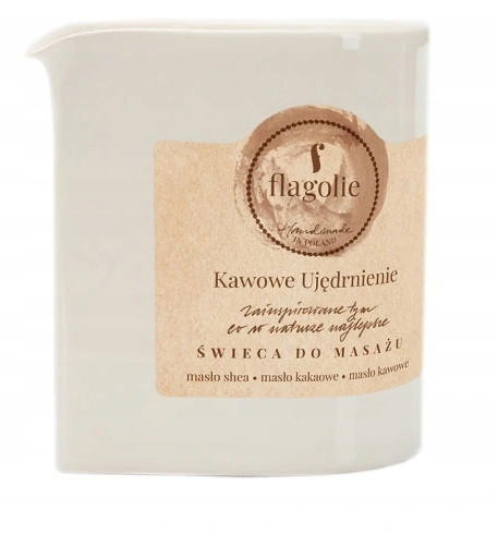 Масажна свічка "Зміцнювальна кава" - Flagolie Coffee Firming Massage Candle — фото N1