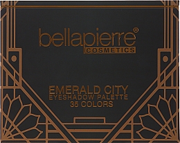 Духи, Парфюмерия, косметика Палетка теней для век - Bellapierre Emerald City Eye Shadow Palette