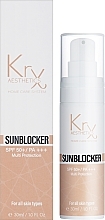 Сонцезахисний крем-флюїд - KRX Aesthetics Sunblocker SPF50/РА +++ — фото N2