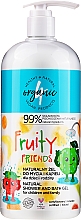 Гель для ванни й душу для усієї сім'ї "Фруктовий" - 4Organic Fruity Shower And Bath Gel For Children And Family — фото N1