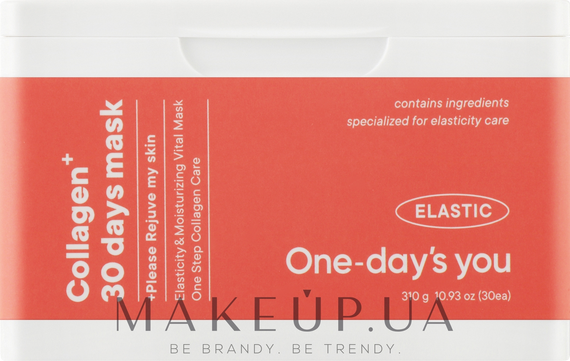 Маска для лица с коллагеном - One-Days You Collagen 30 Days Mask — фото 310g