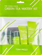 Духи, Парфюмерия, косметика Набор "Green Tea", 5 продуктов - Tony Moly The Chok Chok Green Tea Waterly Kit