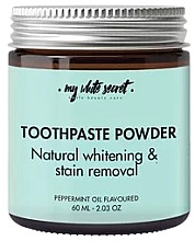 Відбілювальний зубний порошок - My White Secret Toothpaste Powder Natural Whitening & Stain Removal — фото N1