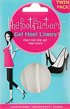 Парфумерія, косметика Гелеві подушечки для ніг - The Foot Factory Gel Heel Liner Twin Pack