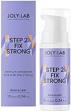 Средство для ламинирования бровей и ресниц - Joly:Lab Step 2 Fix Strong — фото N1