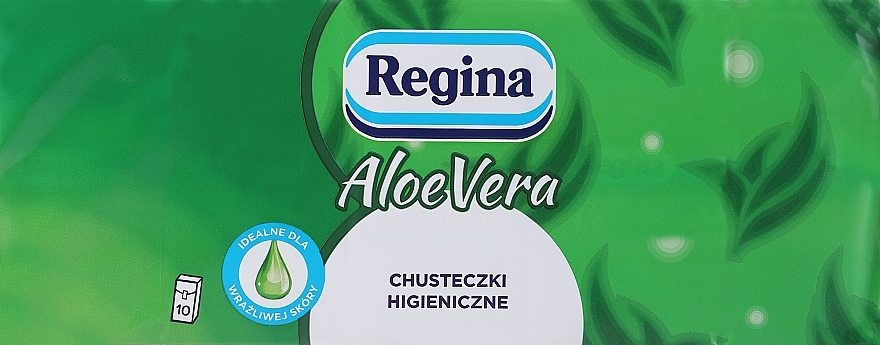 Гигиенические салфетки "Алоэ вера" - Regina Delicatis Aloe Vera Tissue — фото N1