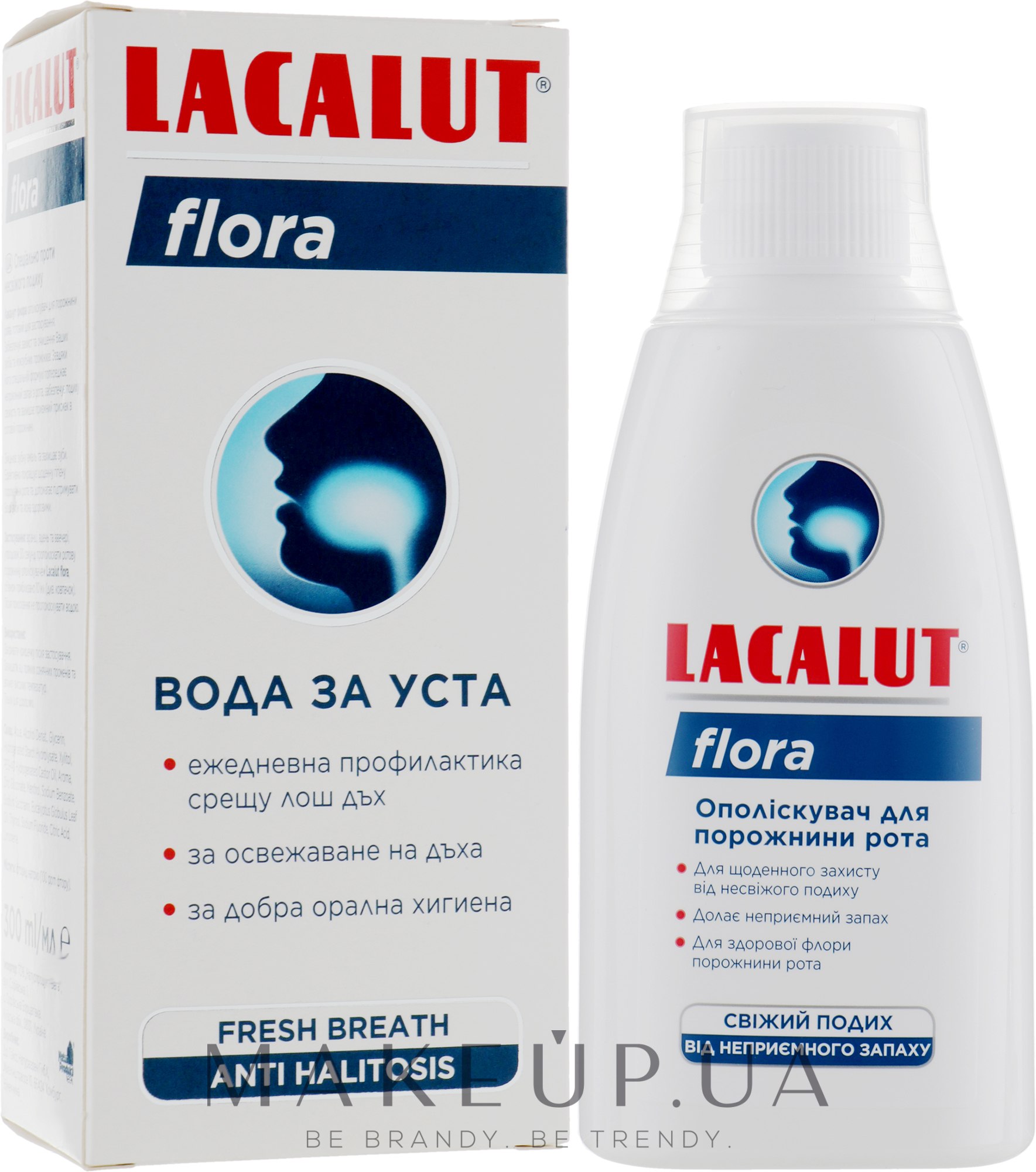 Ополаскиватель для рта "Flora" - Lacalut — фото 300ml