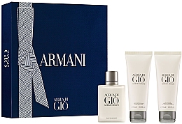 Парфумерія, косметика Giorgio Armani Acqua di Gio Pour Homme - Набір (edt/50ml + sh/gel/75ml + a/sh/balm/75ml)