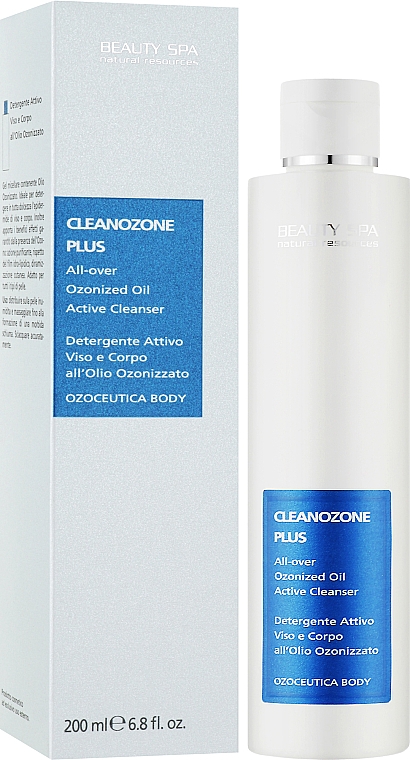 Мицеллярная эмульсия с озоном для очищения кожи лица и тела - Beauty Spa Ozoceutica Body Cleanozone Plus — фото N2