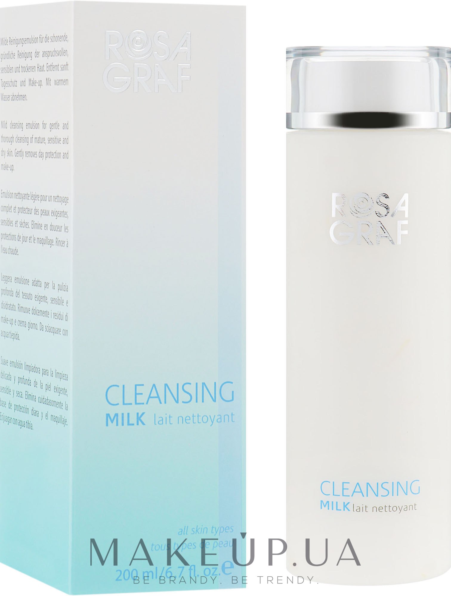Очищающее молочко - Rosa Graf Cleansing Milk — фото 200ml