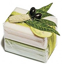 Духи, Парфюмерия, косметика Набор "Олива и жасмин" - Le Chatelard 1802 Olive & Jasmin (soap/100g + soap/100g)