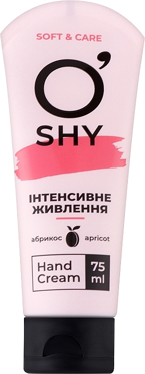 Крем для рук "Интенсивное питание" - O'shy Soft & Care Hand Cream — фото N1