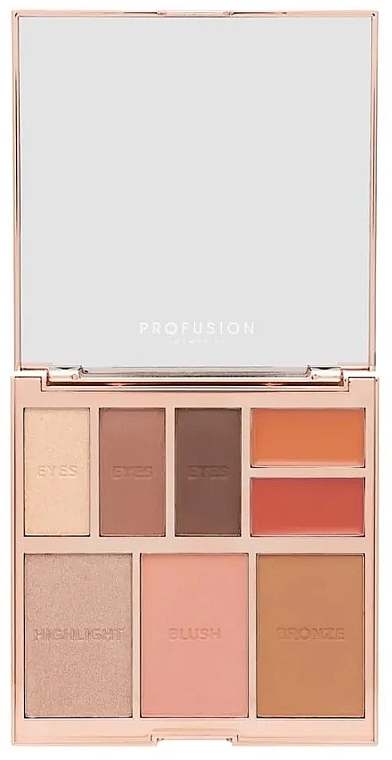 Палетка для макіяжу - Profusion Cosmetics Full Face Palette — фото N3