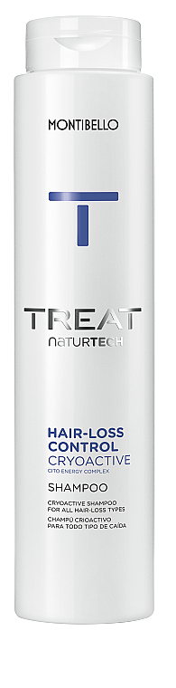 Шампунь против выпадения волос - Montibello Treat NaturTech Hair Loss Control Cryoactive Shampoo — фото N1
