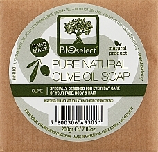Натуральное мыло с оливковым маслом - BIOselect Pure Natural Olive Oil Soap — фото N1