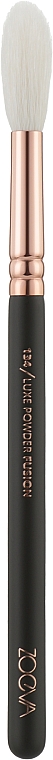 Пензель для макіяжу, 134   - Zoeva Luxe Powder Fusion Brush Rose Golden Black — фото N1