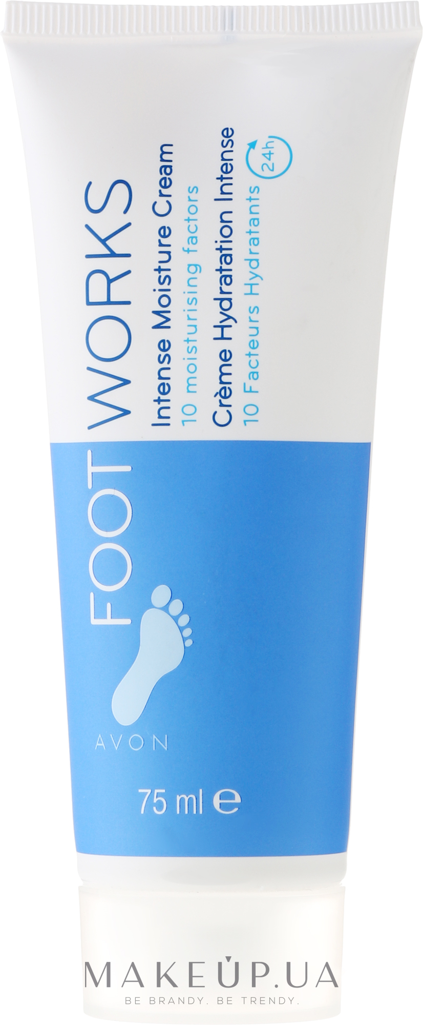 Интенсивно увлажняющий крем для ног - Avon Foot Works Cream — фото 75ml