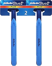 Одноразовый станок для бритья - Gillette Blue II Plus — фото N1