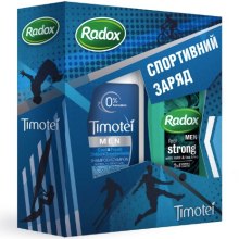 Парфумерія, косметика УЦІНКА Набір "Спортивний заряд" - Radox Men (sh/gel/250 + sham/400ml) *