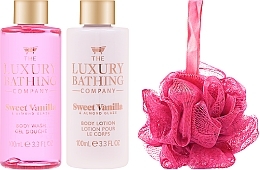 Набір - Grace Cole The Luxury Bathing Sweet Vanila (sh/gel/100ml + b/lot/100ml + b/polisher) — фото N2