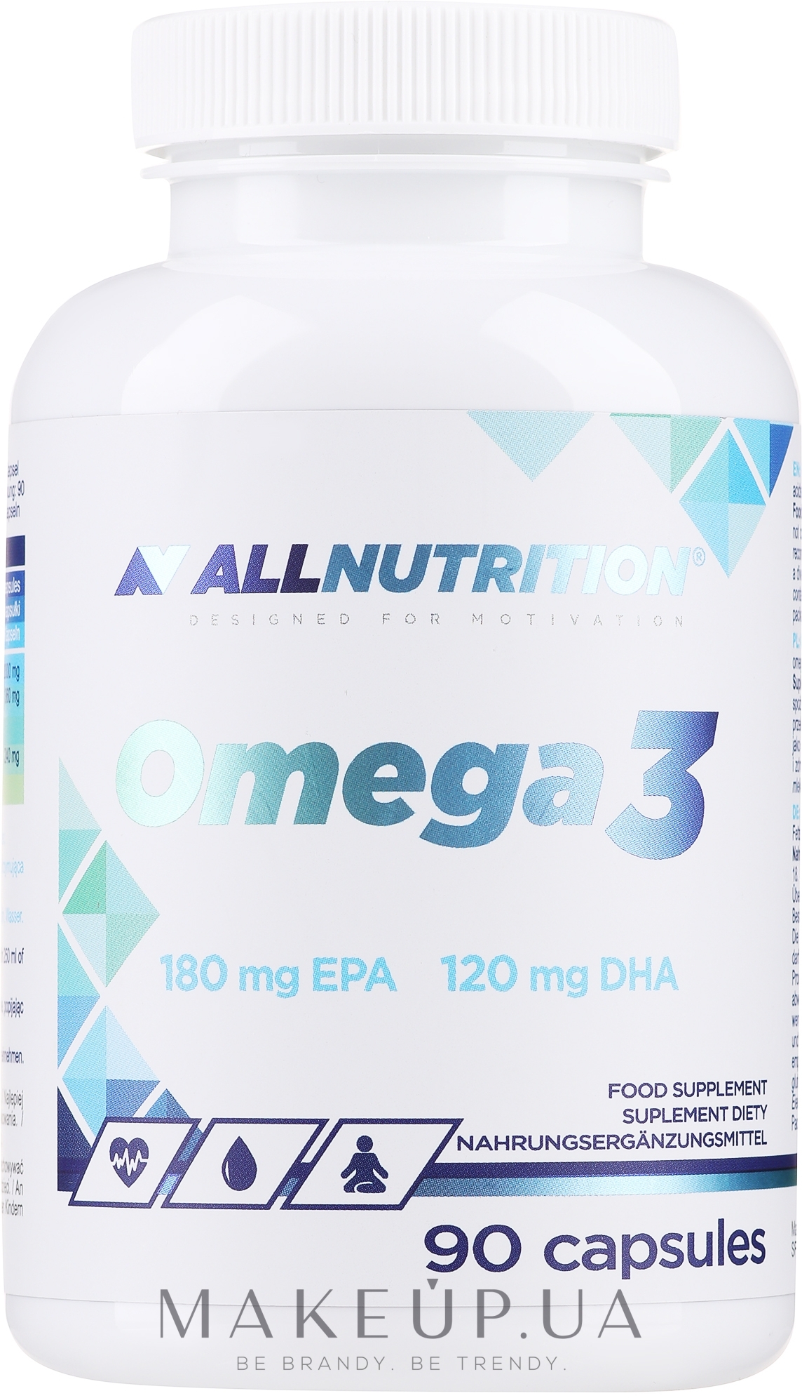 Пищевая добавка "Омега 3" - Allnutrition Omega 3 — фото 90шт