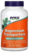 Пищевая добавка "5 форм магния" - Now Foods Magnesium Transporters — фото N1