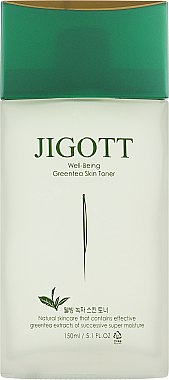 Набор - Jigott Well Being Green Tea (emulsion/150ml + toner/150ml + emulsion/30ml + toner/30ml) — фото N4