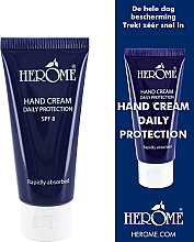 Парфумерія, косметика Крем для рук "Щоденний захист із SPF 8" - Herome Hand Cream Daily Protection SPF 8