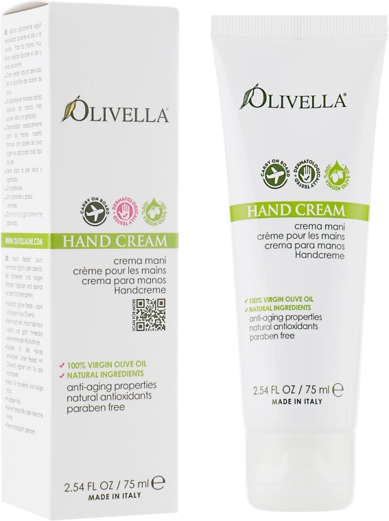 Крем для рук - Olivella Hand Cream — фото N1