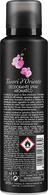 Дезодорант-спрей "Орхідея" - Tesori D'oriente Orchidea Deodorante Spray — фото N2