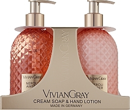 Духи, Парфюмерия, косметика УЦЕНКА Vivian Grey Neroli & Amber - Набор (cr/soap/300ml + h/lot/300ml) *