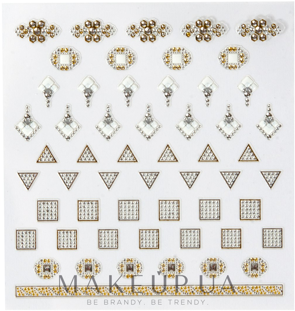 Наклейки для дизайну нігтів - Peggy Sage DecorativeNail Stickers Jewels — фото 149231