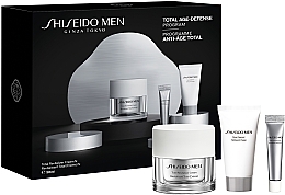 Набір - Shiseido Men Total Revitalizer Value Set (cr/50ml + foam/30ml + eye/cr/5ml) — фото N1