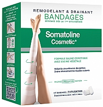Парфумерія, косметика Бандажі для ніг - Somatoline Cosmetic Remodeling and Draining Kit 2 Bandages