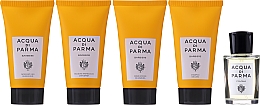 Acqua di Parma Colonia - Набор (edc/20ml + sh/cr/40ml + aftersh/em/40ml + sh/40ml + f/wash/40ml) — фото N2