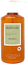 Заспокійливий крем для рук і тіла з коноплями - Voesh Velvet Lux Vegan Hand & Body Creme Hemp Relax — фото N2